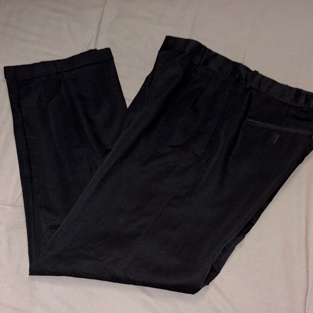 Haggar Black Dress Pants Classic Style
